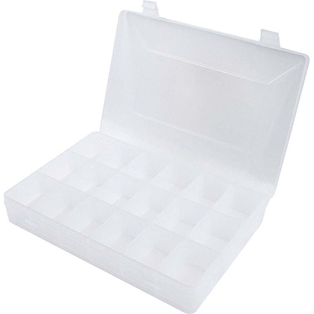 Allstar Performance 14361 18 Compartment Plastic Storage Case - 11 x 7 x 1.75 in. ALL14361